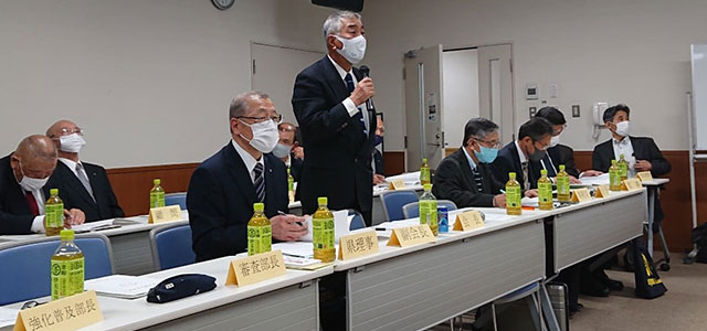 小田原剣道連盟理事総会が開催されました。