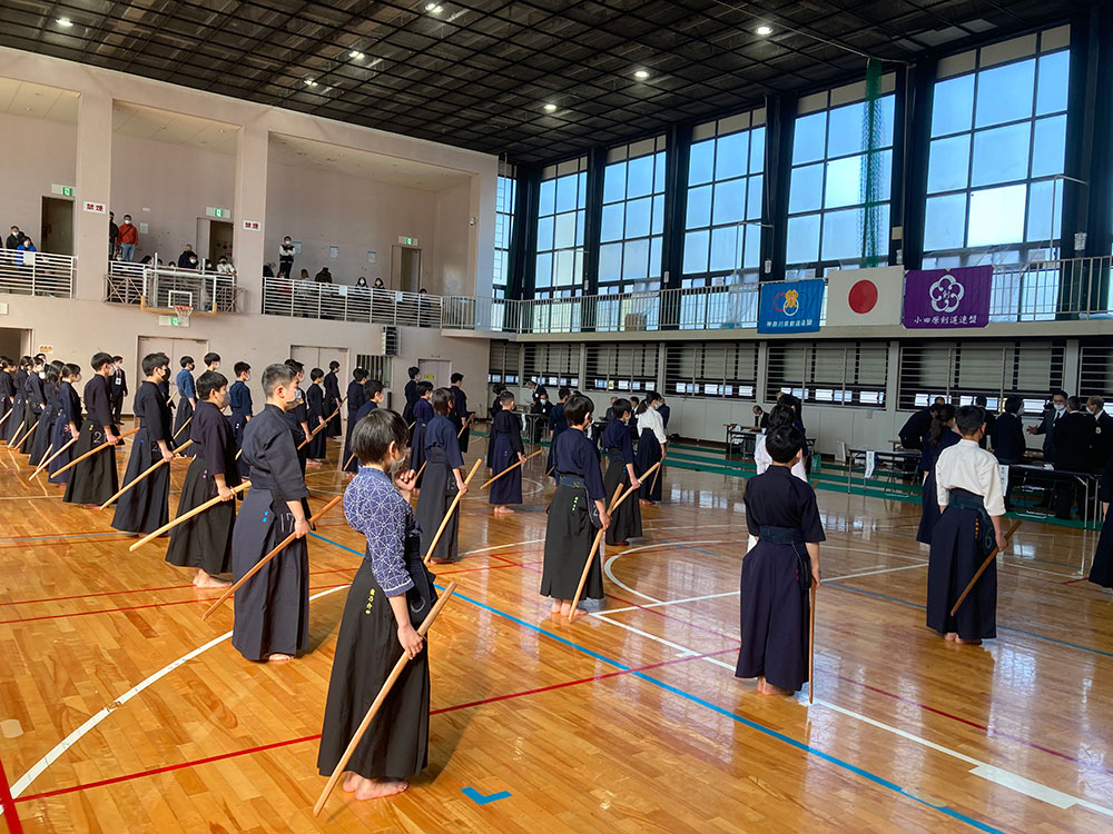 2023/02/26(日) 小田原スポーツ会館にて令和4年度後期 級審査会を実施しました。
