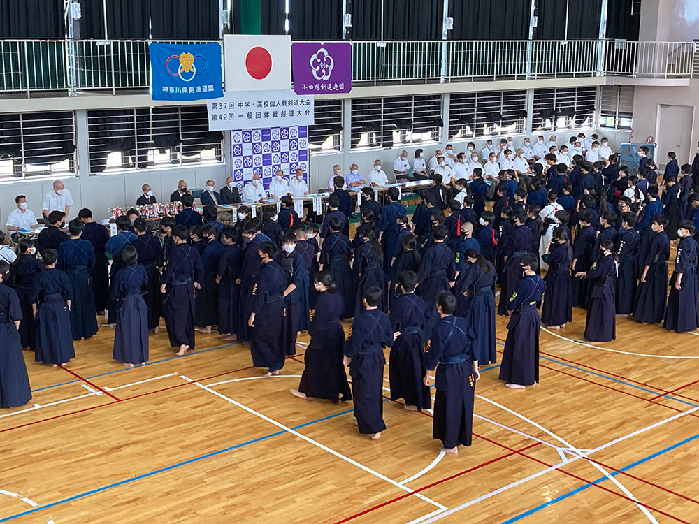 2023/06/07(日)第37回 中学・高校個人戦大会 / 第42回 一般団体戦 剣道大会を実施しました。