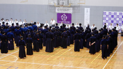 2024/06/09(日)第38回 中学・高校個人戦大会 / 第43回 一般団体戦 剣道大会を実施しました。
