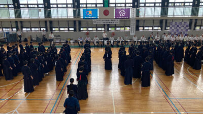 2025/06/08(日)第39回 中学・高校個人戦大会 / 第44回 一般団体戦 剣道大会を開催しました