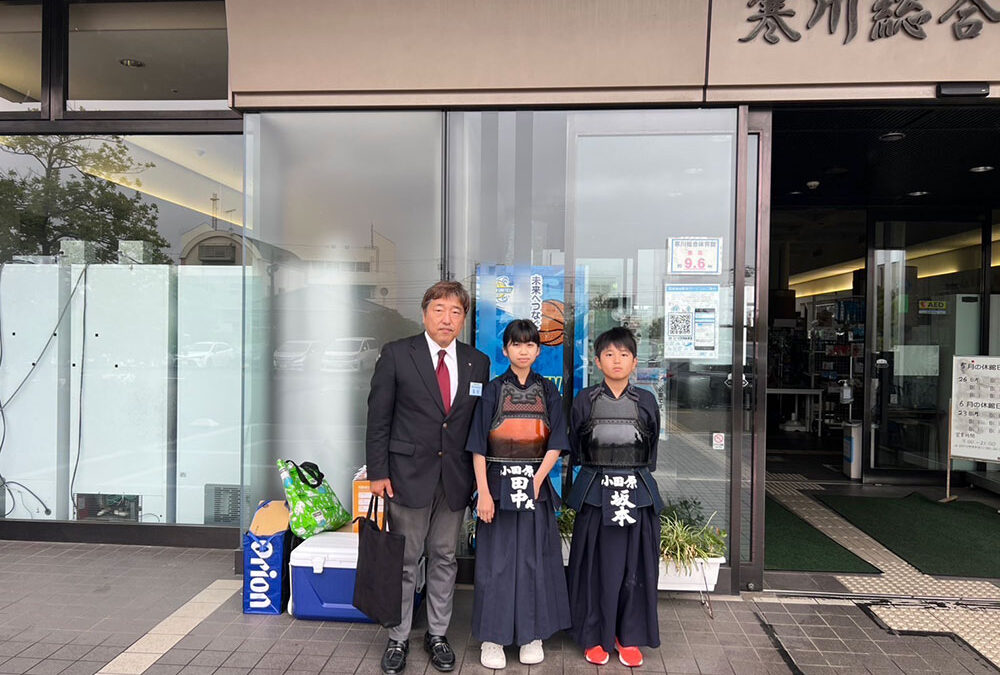 2025/05/25(日) 第17回 小学生オープン大会に小田原剣道連盟の代表として2名の選手が参加しました