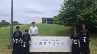 2026/05/31(日) 第40回 神奈川県道場少年剣道大会の小学生の部に小田原剣道連盟の代表として4名の選手が参加しました